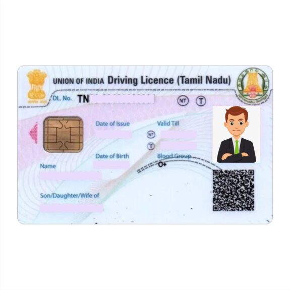 Get Your PVC Driving License Printed Online in Pollachi!